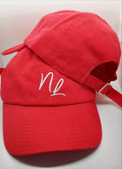 Red NL dad hat