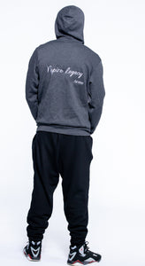 Zip up hoodie (grey)
