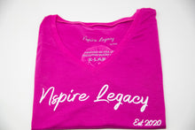 Load image into Gallery viewer, Women&#39;s Berry Pink Slouchy V-neck
